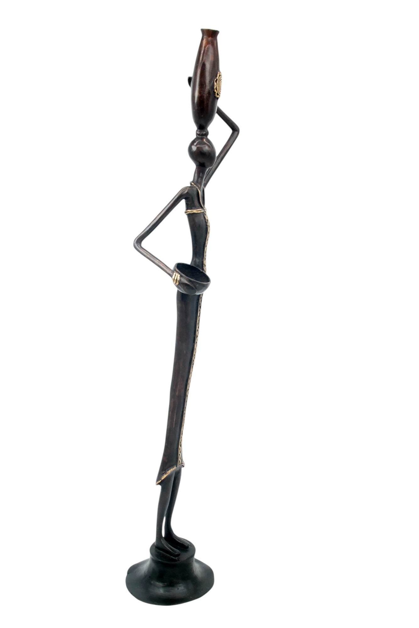 Bronze Moma 60 cm marron n°8 Bronzes d'Afrique