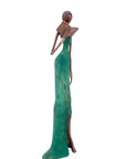 Bronze Issouf 55 cm vert n°2 Bronzes d'Afrique