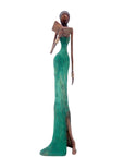 Bronze Issouf 55 cm vert n°2 Bronzes d'Afrique