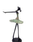 Ballerine 25 cm vert n°4 Bronzes d'Afrique