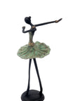 Ballerine 25 cm vert n°4 Bronzes d'Afrique