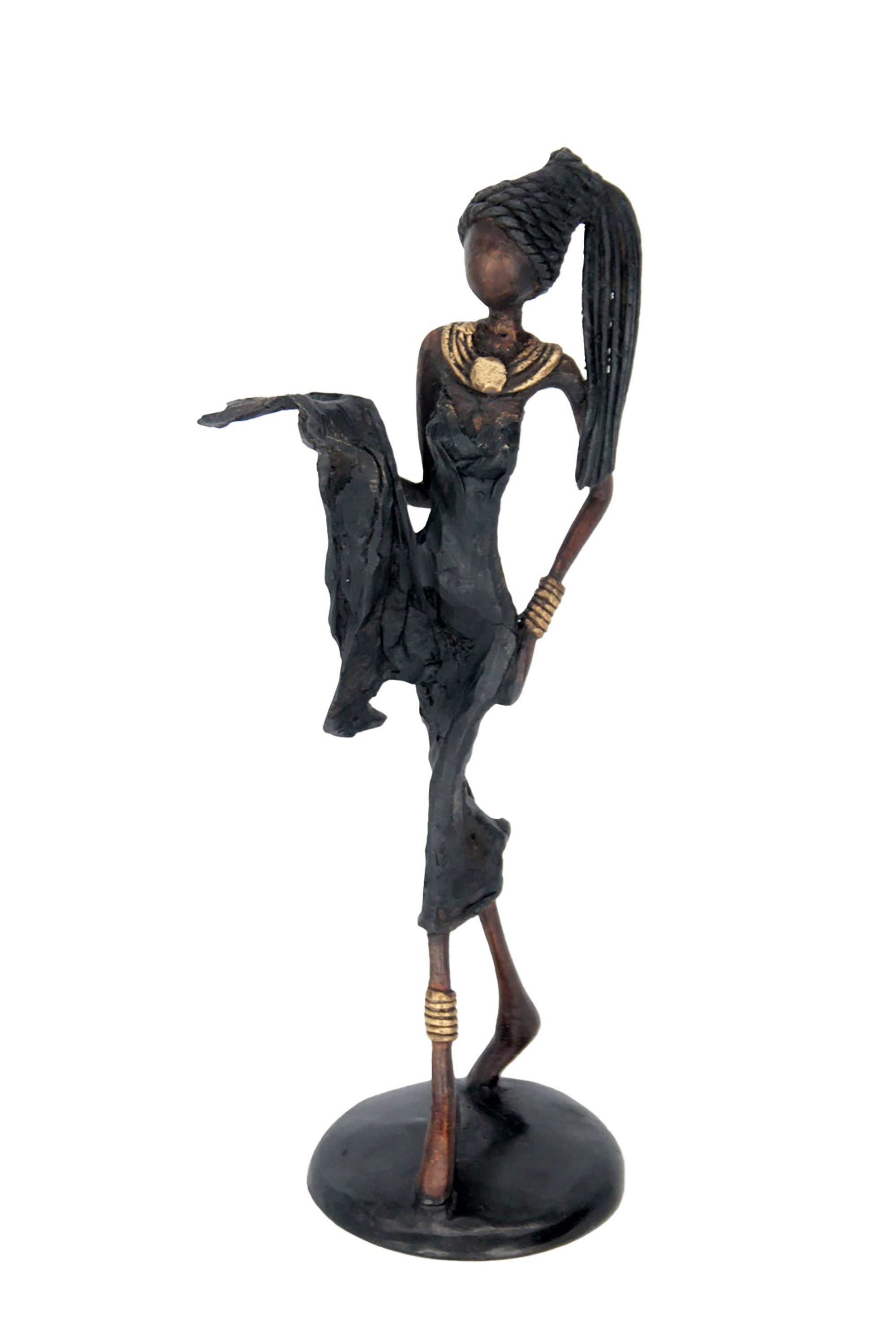 Bronze 25 cm noir n°23 Bronzes d'Afrique