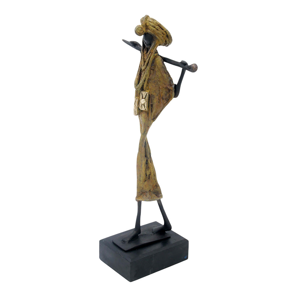Touareg 35 cm vert n°1 Bronzes d'Afrique