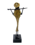 Touareg 35 cm vert n°1 Bronzes d'Afrique