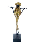 Touareg 35 cm vert n°1 Bronzes d'Afrique