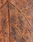 Bronze Feuille simple 45 cm marron n°4 Bronzes d'Afrique
