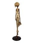 Bronze Issouf 80 cm doré n°2 Bronzes d'Afrique