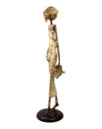Bronze Issouf 80 cm doré n°2 Bronzes d'Afrique