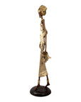 Bronze Issouf 80 cm doré n°2 Bronzes d'Afrique