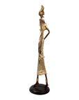 Bronze Issouf 80 cm doré n°2 Bronzes d'Afrique