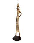 Bronze Issouf 80 cm doré n°2 Bronzes d'Afrique