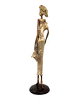Bronze Issouf 80 cm doré n°2 Bronzes d'Afrique