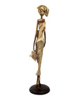 Bronze Issouf 80 cm doré n°2 Bronzes d'Afrique