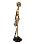 Bronze Issouf 80 cm doré n°2 Bronzes d'Afrique