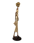 Bronze Issouf 80 cm doré n°2 Bronzes d'Afrique