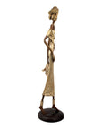 Bronze Issouf 80 cm doré n°2 Bronzes d'Afrique