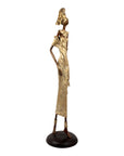 Bronze Issouf 80 cm doré n°2 Bronzes d'Afrique