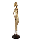 Bronze Issouf 80 cm doré n°2 Bronzes d'Afrique