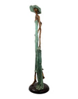 Bronze Issouf 80 cm vert n°3 Bronzes d'Afrique