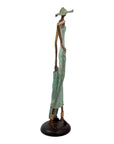 Bronze Issouf 80 cm vert n°3 Bronzes d'Afrique