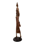 Bronze Issouf 80 cm marron n°1 Bronzes d'Afrique
