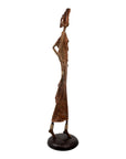 Bronze Issouf 80 cm marron n°1 Bronzes d'Afrique