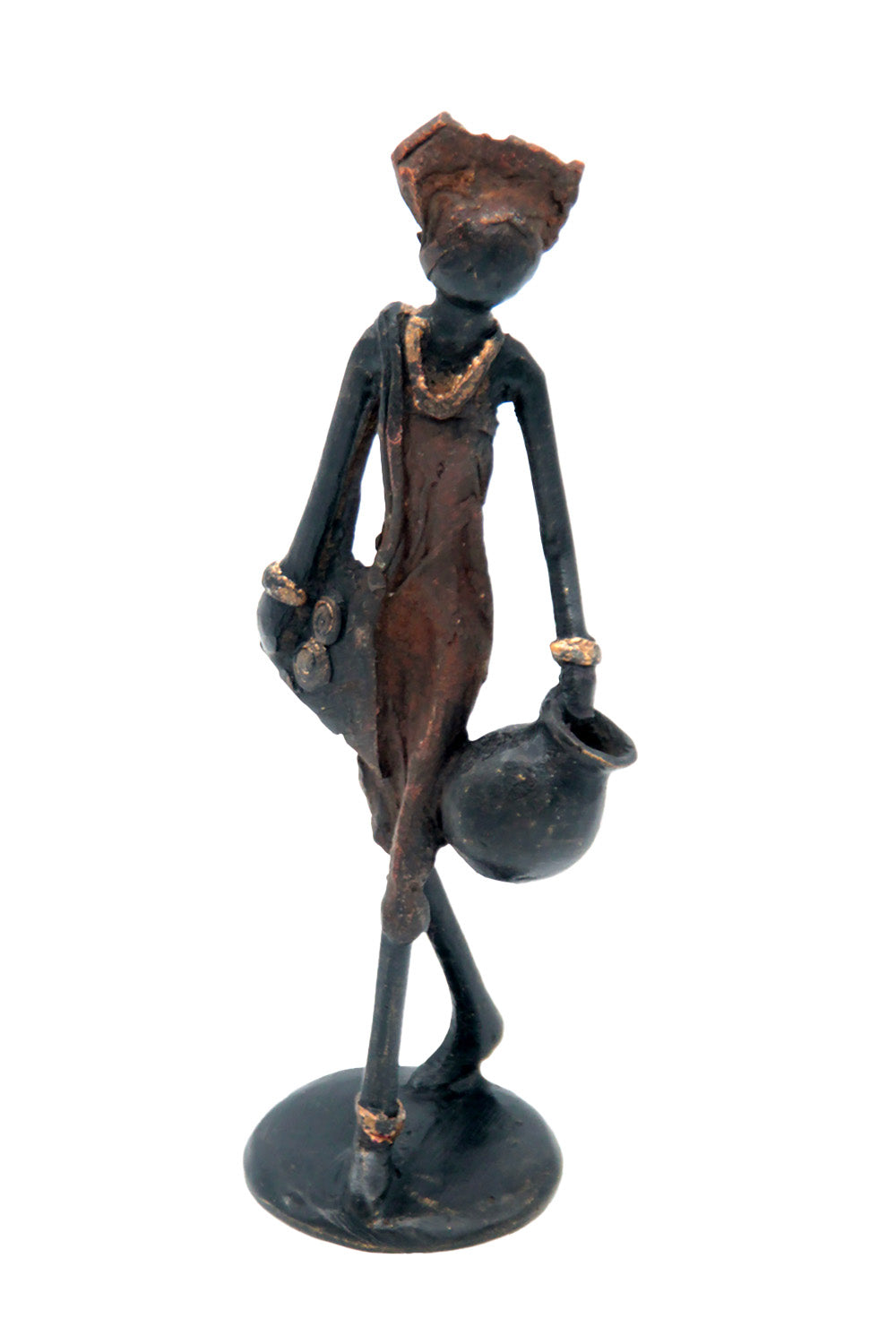 Bronze 15 cm marron n°32 Bronzes d'Afrique