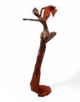 Bronze Issouf danseuse 70 cm marron n°2 Bronzes d'Afrique