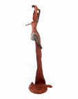 Bronze Issouf danseuse 70 cm marron n°2 Bronzes d'Afrique