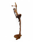 Bronze Issouf danseuse 70 cm vert n°1 Bronzes d'Afrique