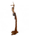 Bronze Issouf danseuse 70 cm vert n°1 Bronzes d'Afrique
