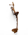 Bronze Issouf danseuse 70 cm vert n°1 Bronzes d'Afrique