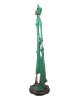 Bronze Issouf 80 cm vert n°2 Bronzes d'Afrique