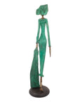 Bronze Issouf 80 cm vert n°2 Bronzes d'Afrique