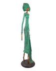 Bronze Issouf 80 cm vert n°2 Bronzes d'Afrique