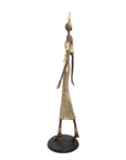 Bronze Issouf 80 cm doré n°1 Bronzes d'Afrique