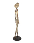 Bronze Issouf 80 cm doré n°1 Bronzes d'Afrique