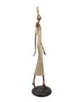 Bronze Issouf 80 cm doré n°1 Bronzes d'Afrique