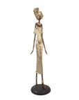 Bronze Issouf 80 cm doré n°1 Bronzes d'Afrique