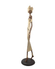 Bronze Issouf 80 cm doré n°1 Bronzes d'Afrique