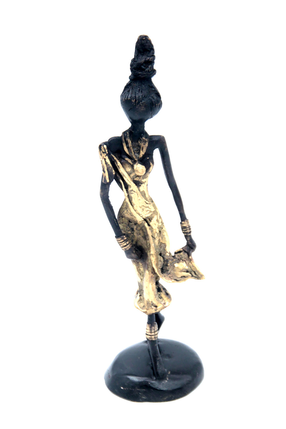 Bronze 20 cm doré n°4 Bronzes d'Afrique