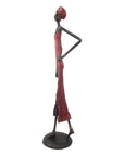 Bronze Issouf 80 cm rouge n°2 Bronzes d'Afrique