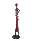 Bronze Issouf 80 cm rouge n°2 Bronzes d'Afrique