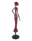 Bronze Issouf 80 cm rouge n°2 Bronzes d'Afrique