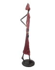 Bronze Issouf 80 cm rouge n°2 Bronzes d'Afrique