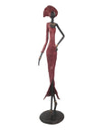 Bronze Issouf 80 cm rouge n°2 Bronzes d'Afrique