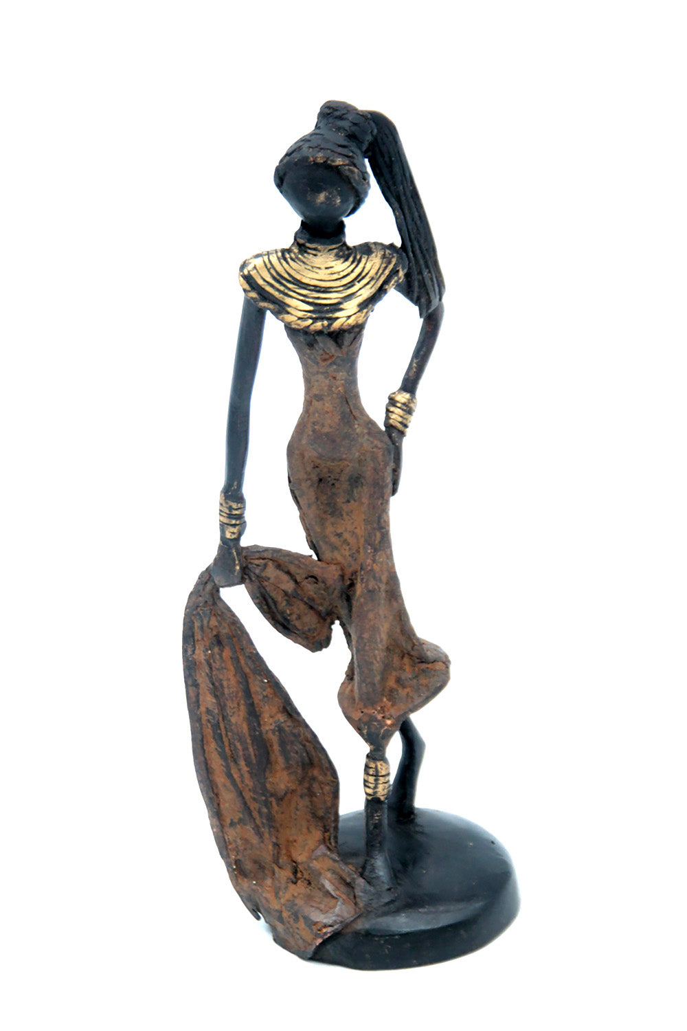 Bronze 20 cm marron n°15 Bronzes d'Afrique