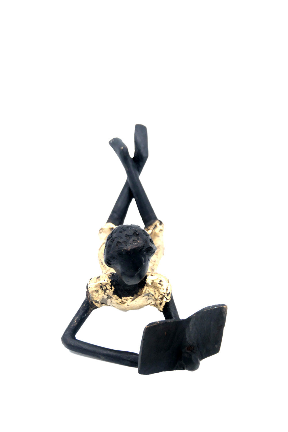 Bronze allongé 20 cm doré n°10 Bronzes d'Afrique