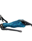 Bronze allongé 20 cm bleu n°9 Bronzes d'Afrique