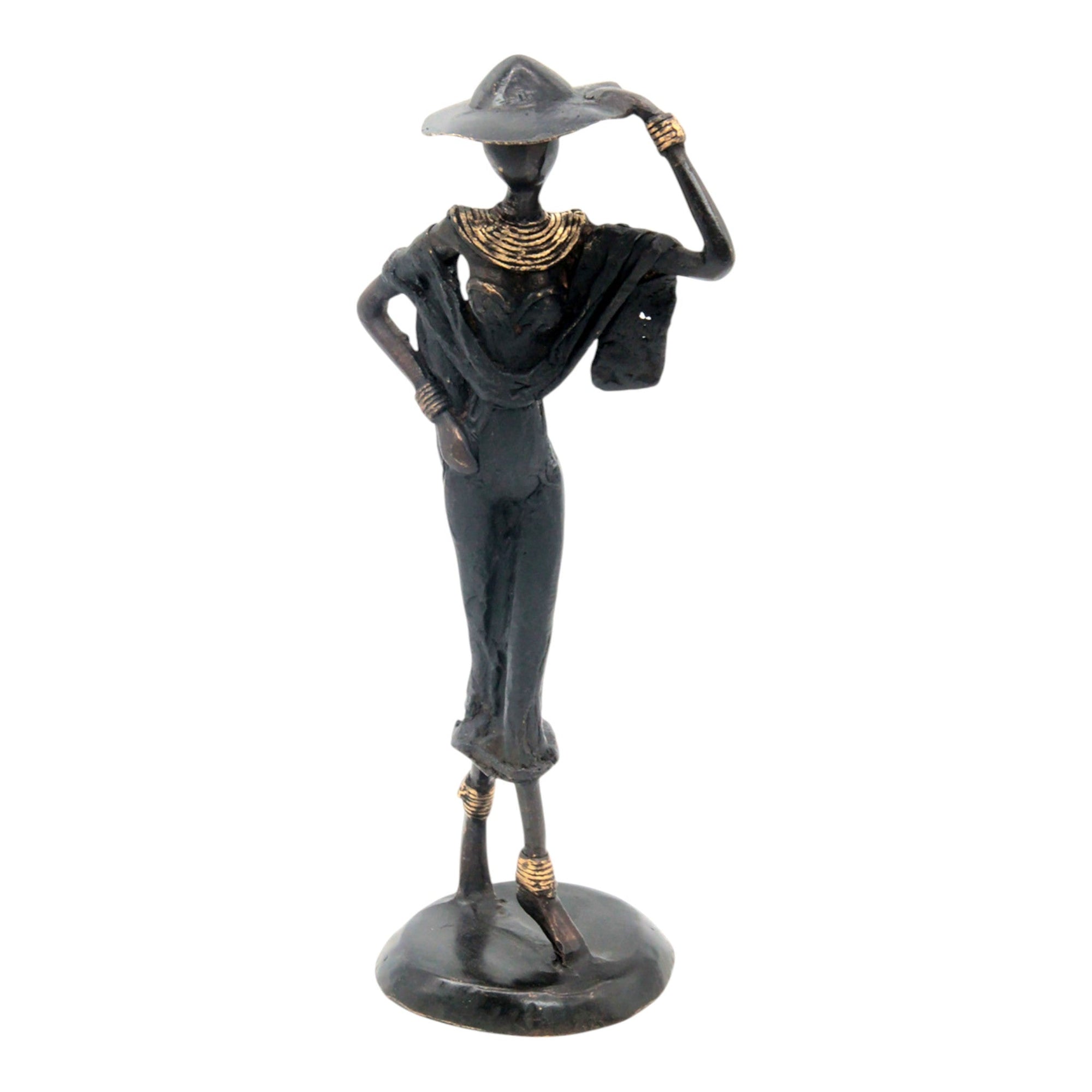 Bronze 25 cm noir n°2 Bronzes d'Afrique